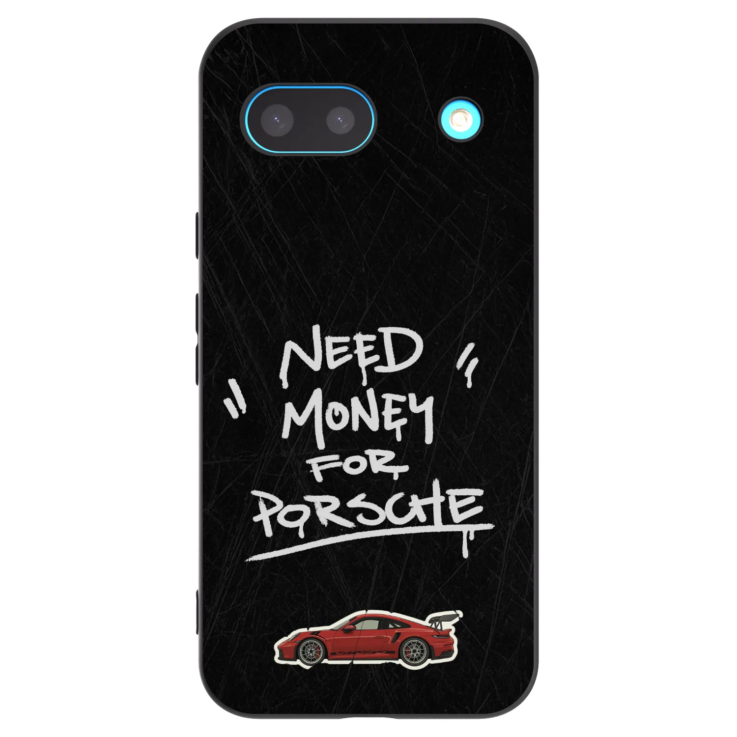 Picasee silikonski črni ovitek za Google Pixel 8a - Dark Racer