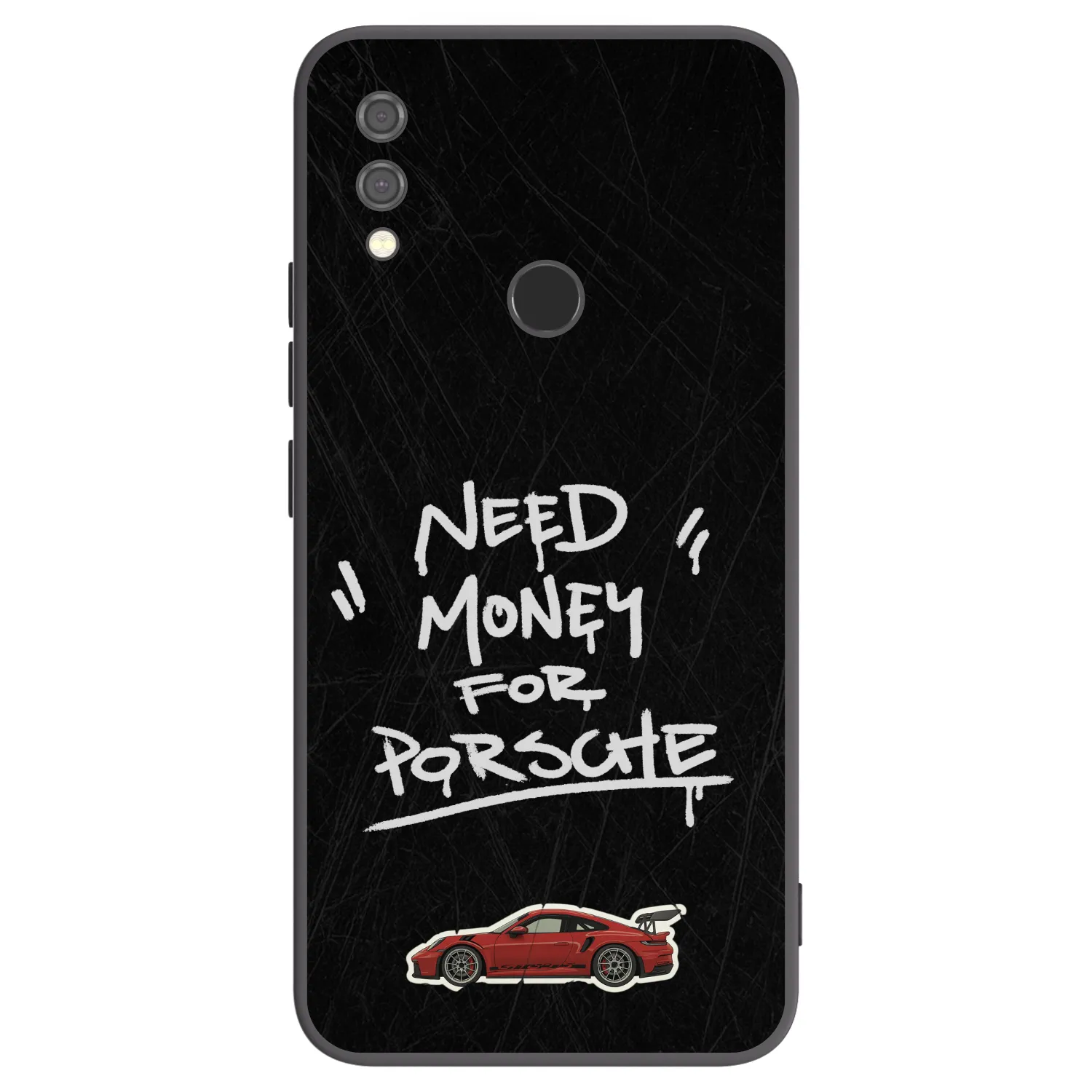 Picasee silikonski črni ovitek za Xiaomi Redmi Note 7 - Dark Racer