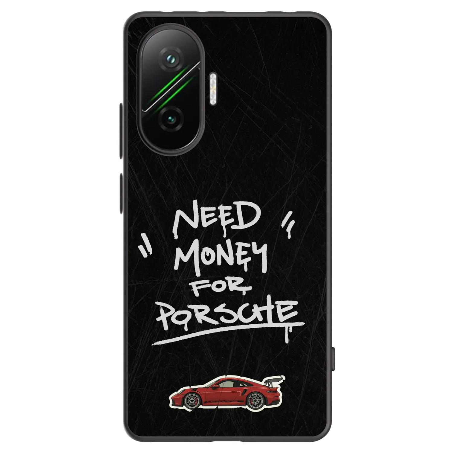 Picasee silikonski črni ovitek za Xiaomi Poco F7 Pro 5G - Dark Racer