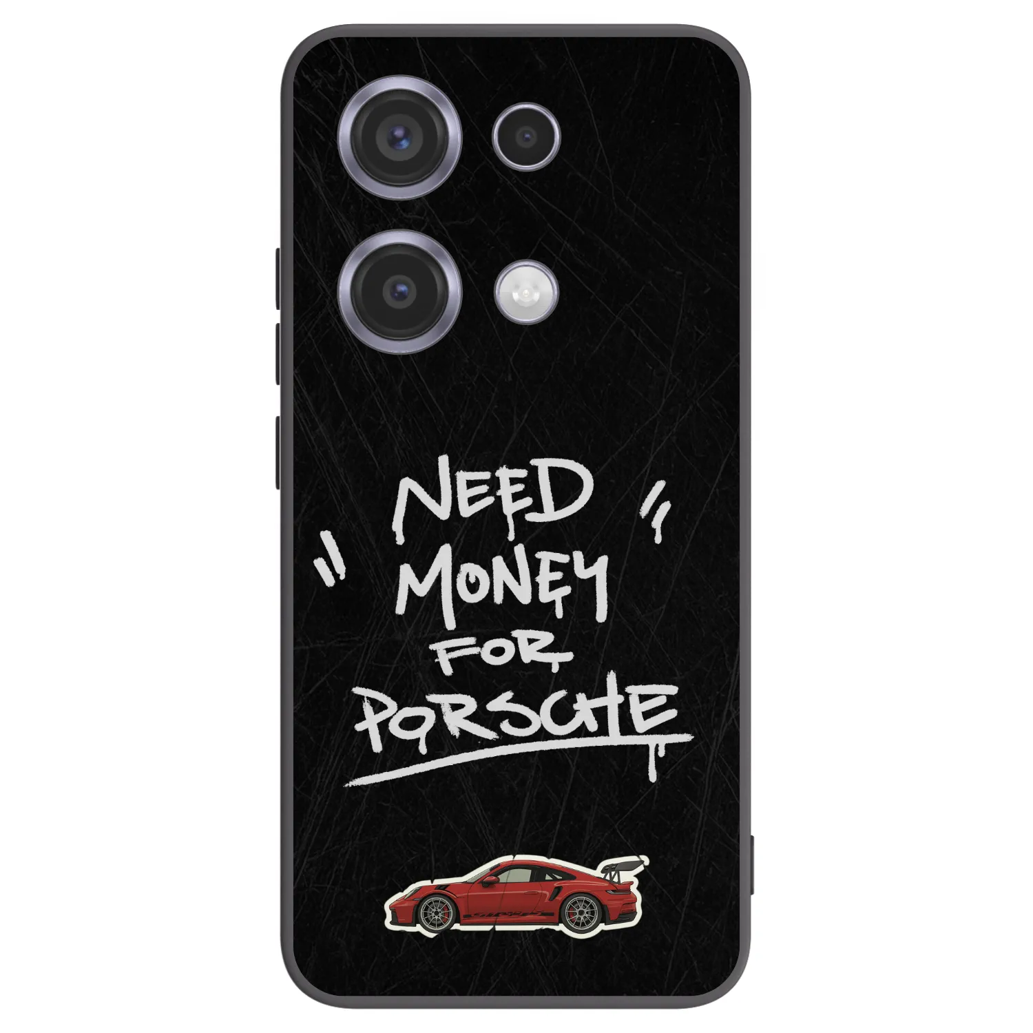 Picasee silikonski črni ovitek za Xiaomi Redmi Note 14S - Dark Racer