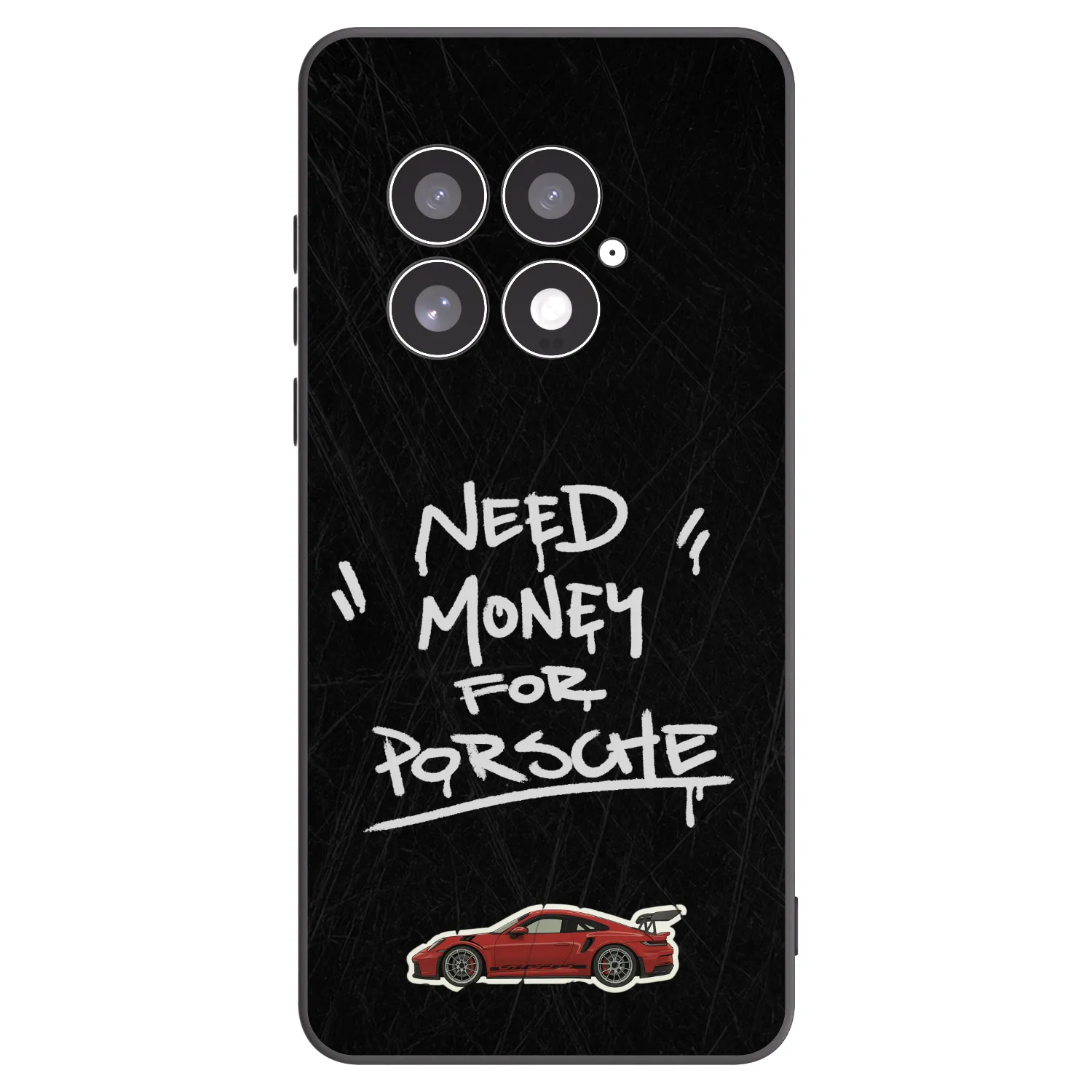 Picasee silikonski črni ovitek za OnePlus 13 5G - Dark Racer