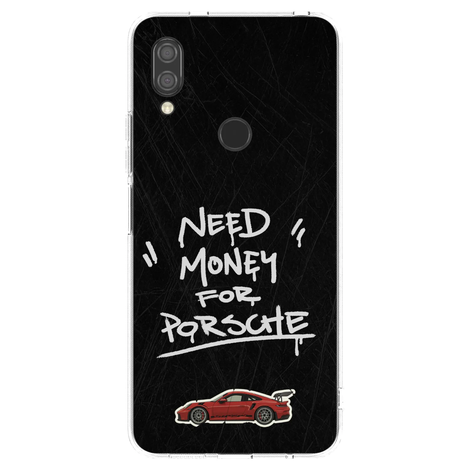 Picasee silikonski prozorni ovitek za Xiaomi Redmi 7 - Dark Racer