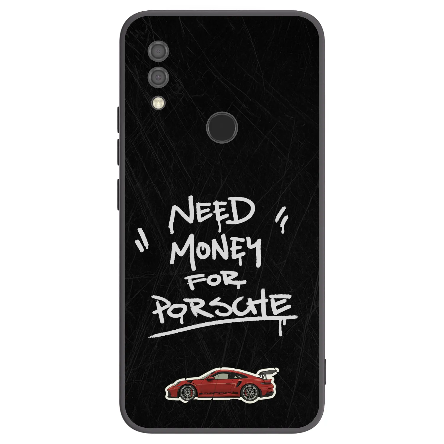 Picasee silikonski črni ovitek za Xiaomi Redmi 7 - Dark Racer