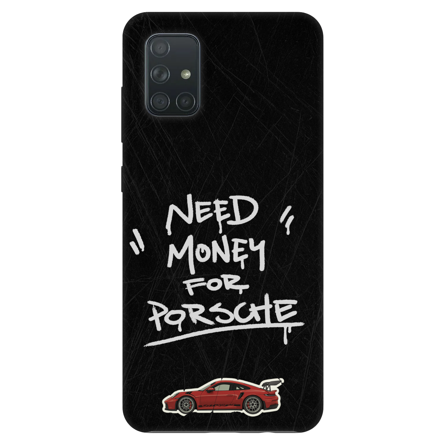 Picasee Fashion Case za Samsung Galaxy A71 A715F - Dark Racer
