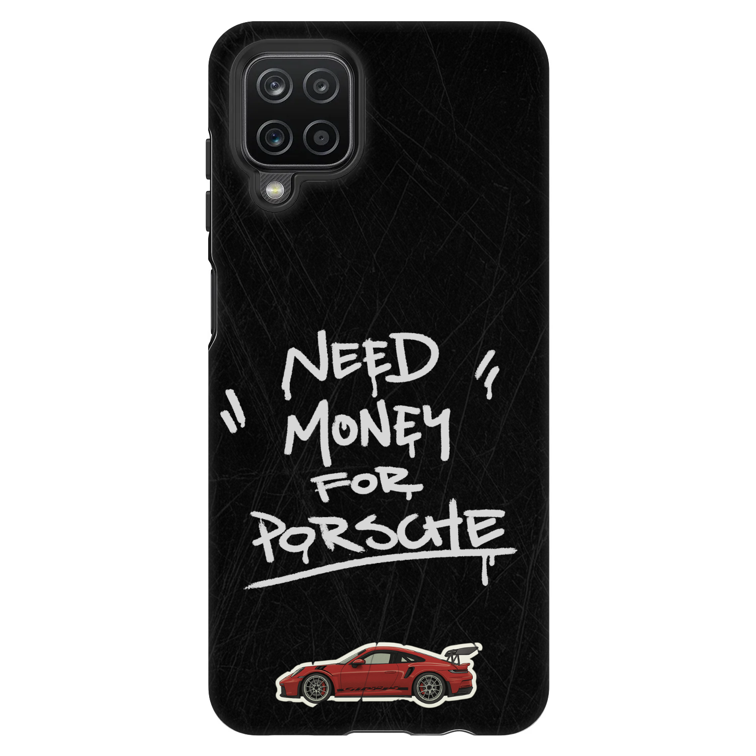 Picasee Fashion Case za Samsung Galaxy A12 A125F - Dark Racer