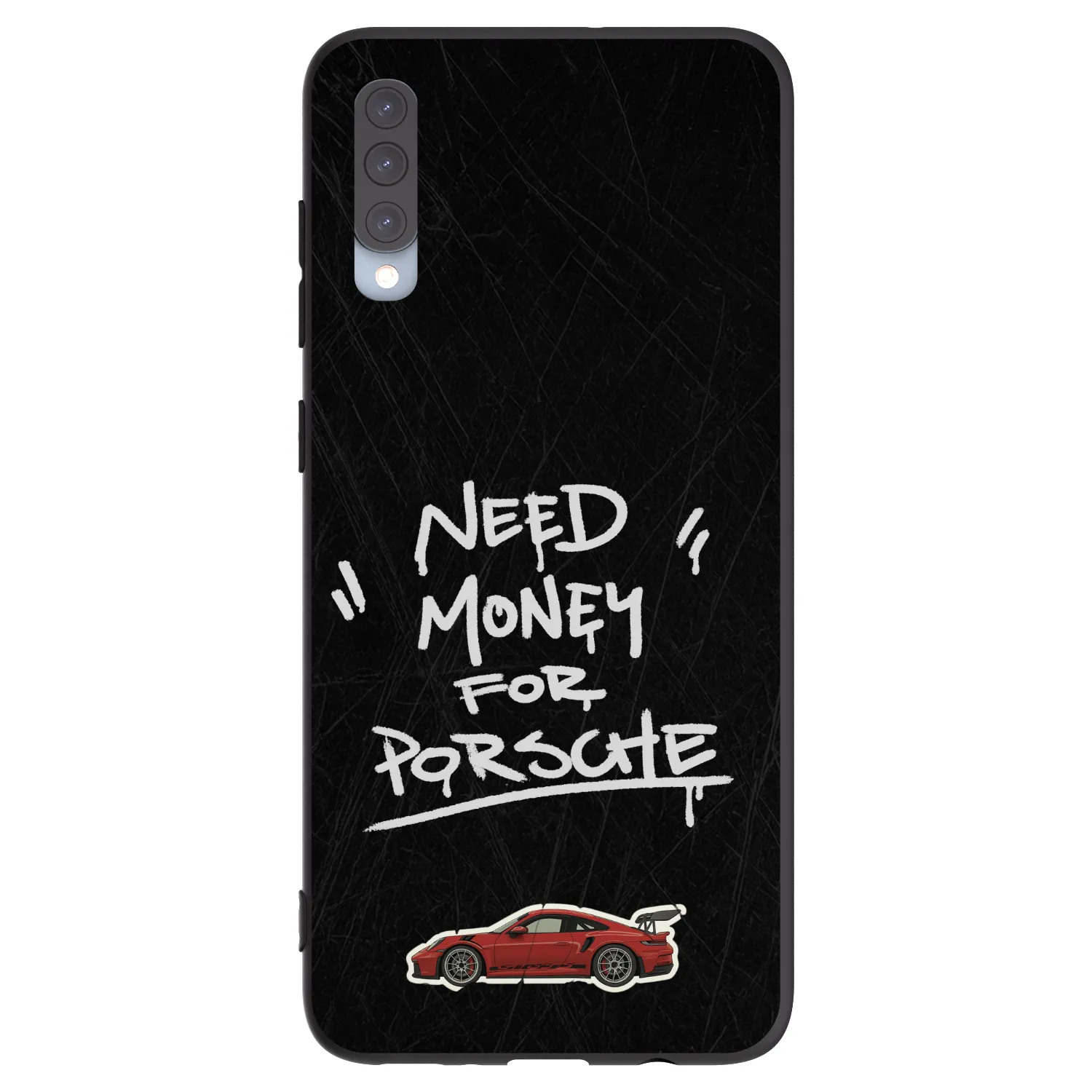 Picasee silikonski črni ovitek za Samsung Galaxy A70 A705F - Dark Racer