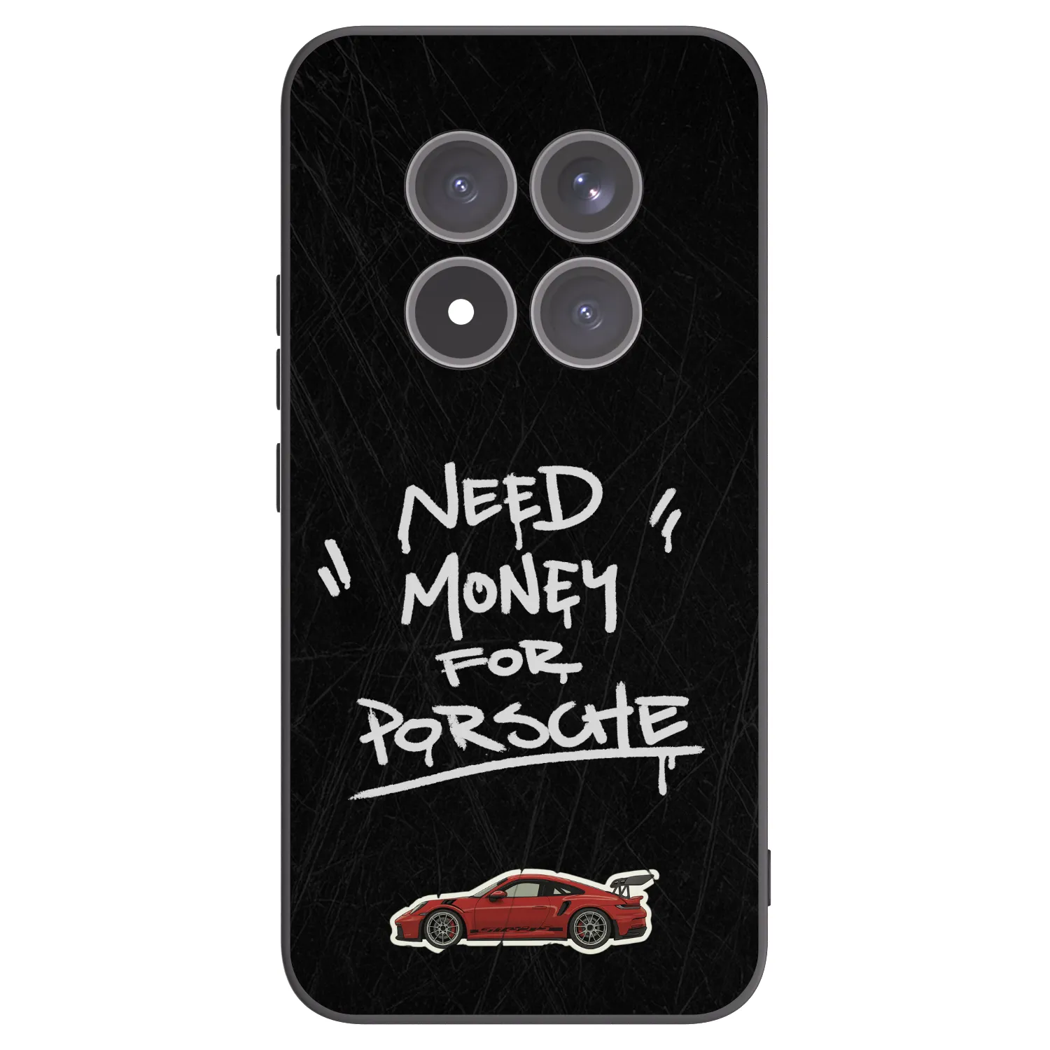 Picasee silikonski črni ovitek za Xiaomi Redmi Note 15 Pro+ - Dark Racer