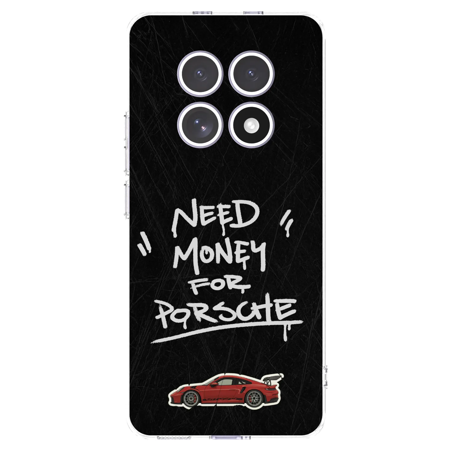 Picasee silikonski prozorni ovitek za Xiaomi Redmi Note 15 - Dark Racer