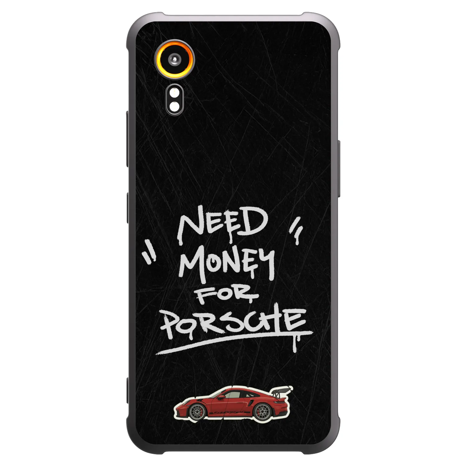 Picasee silikonski črni ovitek za Samsung Galaxy Xcover 7 - Dark Racer