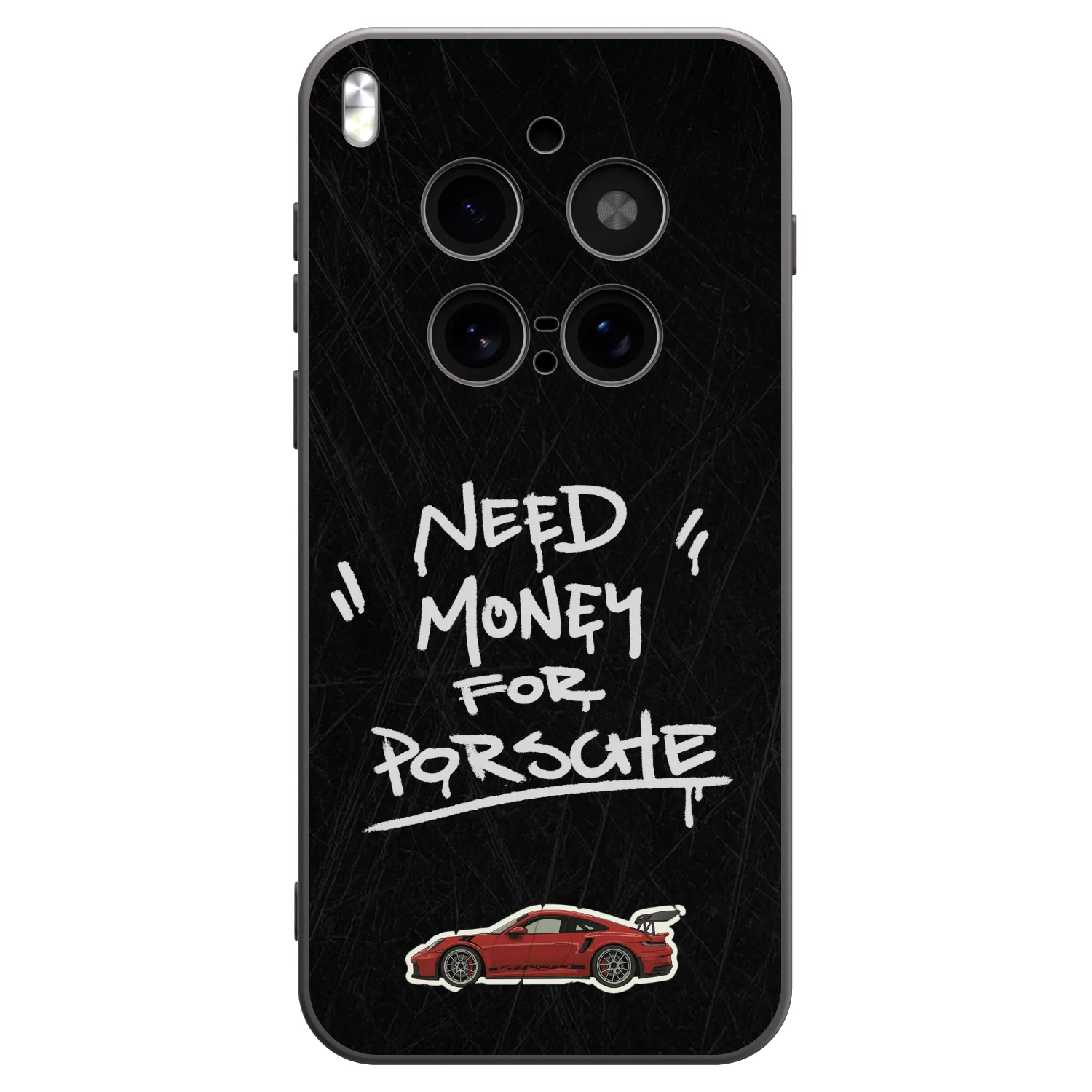 Picasee silikonski črni ovitek za Vivo X300 Pro - Dark Racer