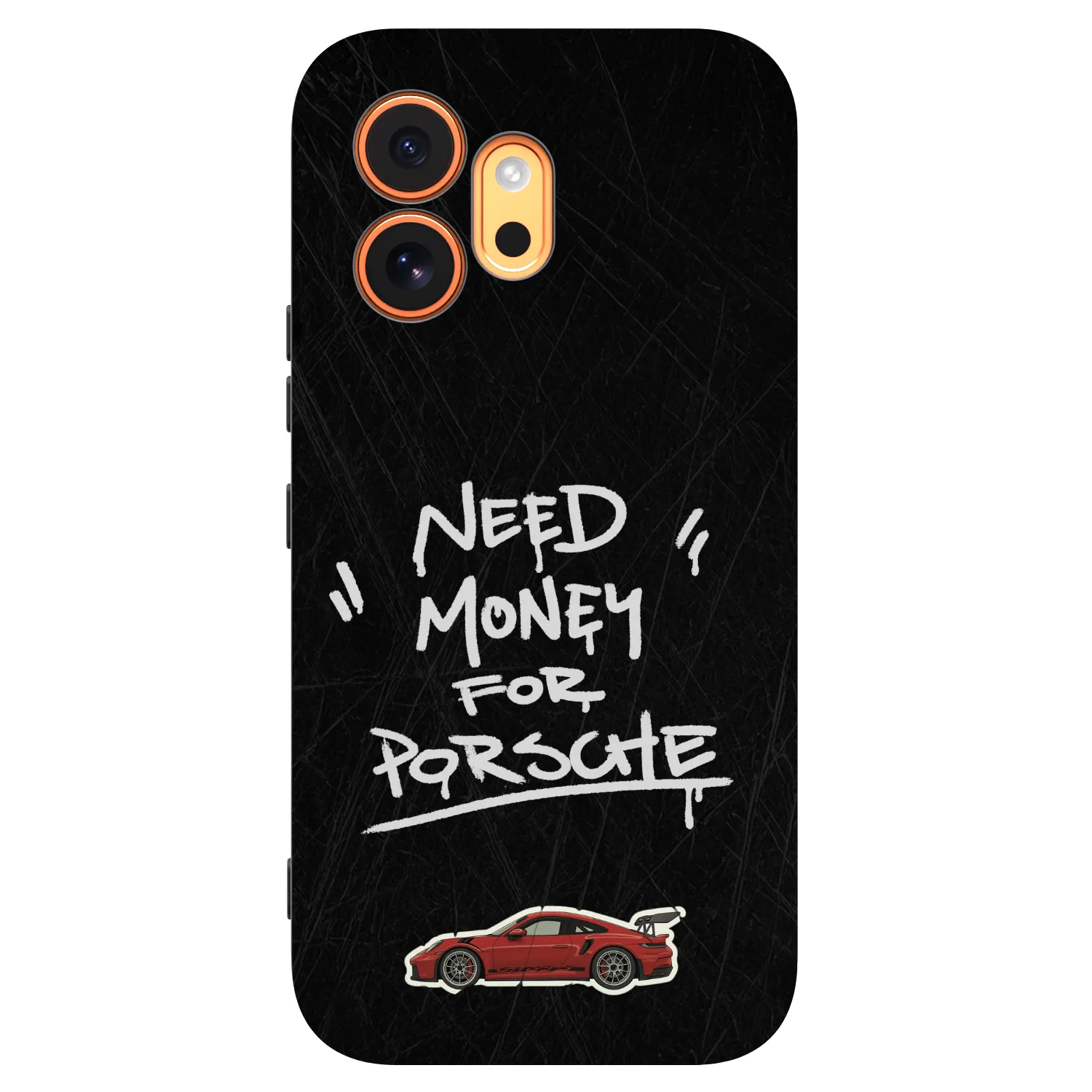 Picasee silikonski črni ovitek za Honor 600 - Dark Racer