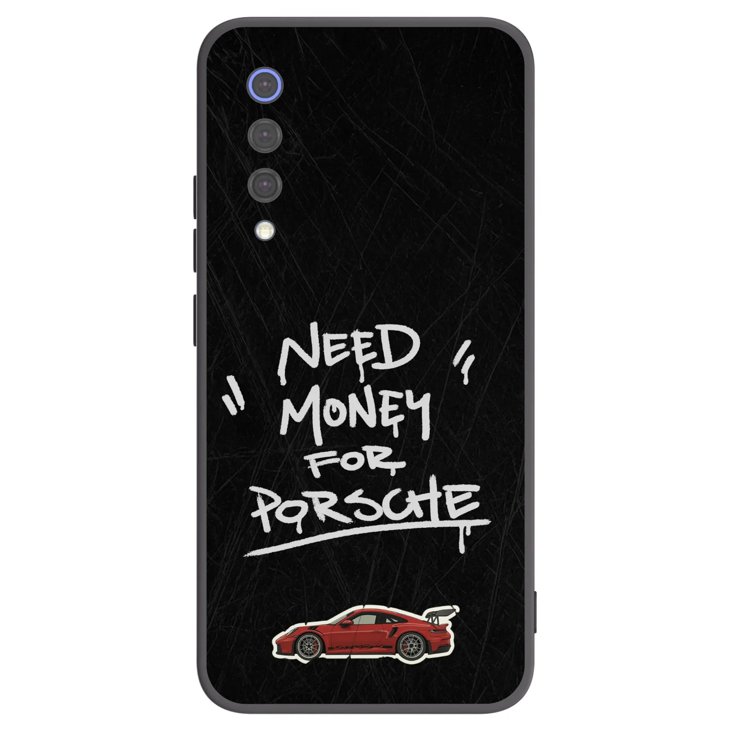 Picasee silikonski črni ovitek za Xiaomi Mi 9 SE - Dark Racer