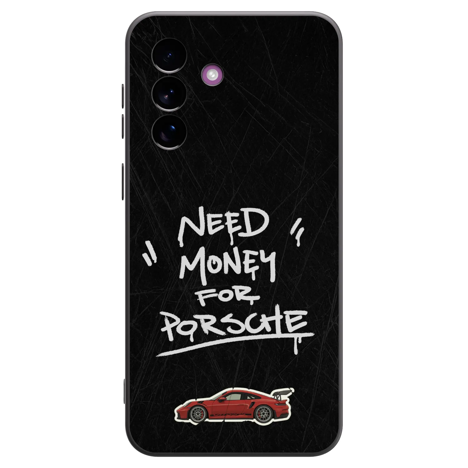 Picasee silikonski črni ovitek za Samsung Galaxy A37 - Dark Racer