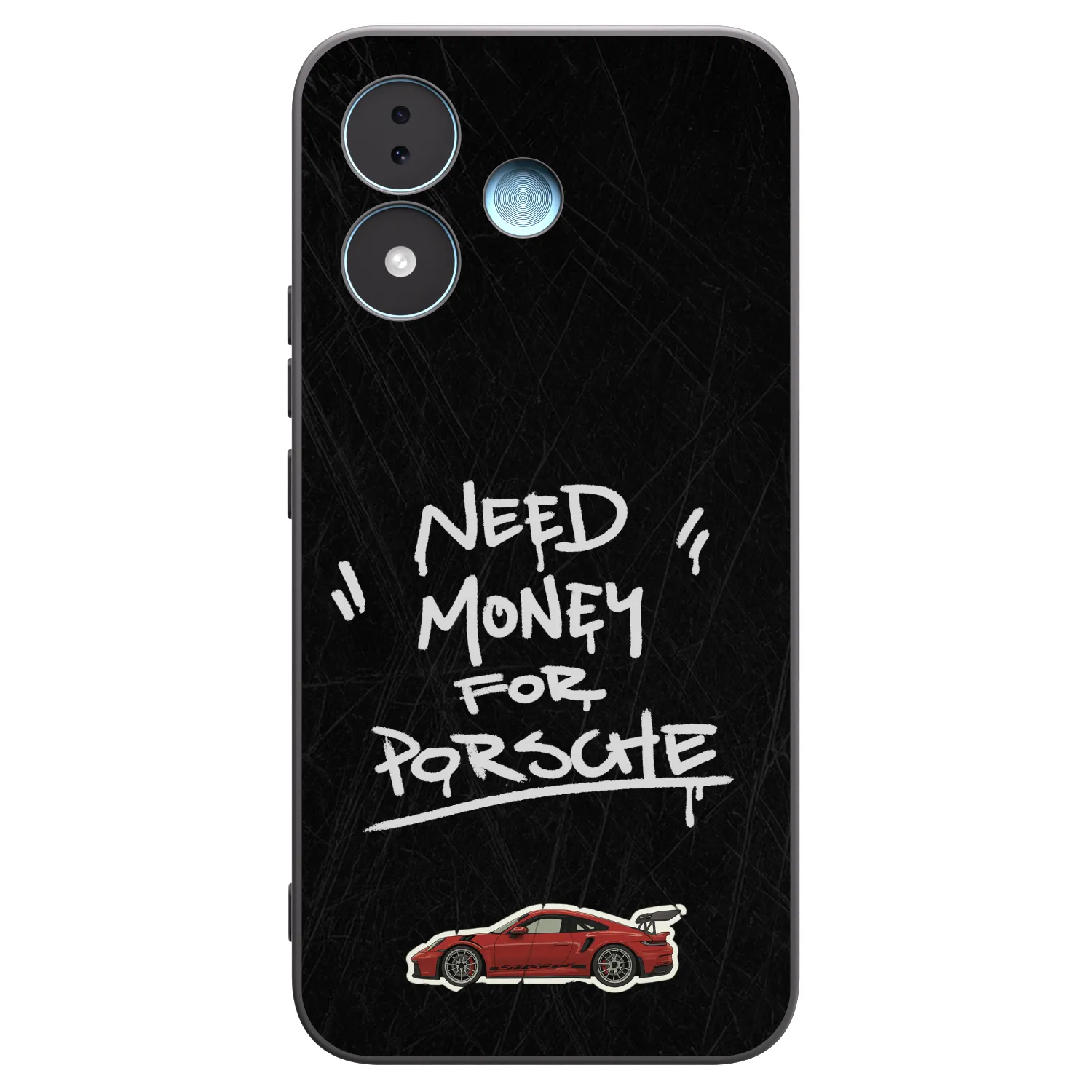 Picasee silikonski črni ovitek za Xiaomi Redmi Note 17 5G - Dark Racer