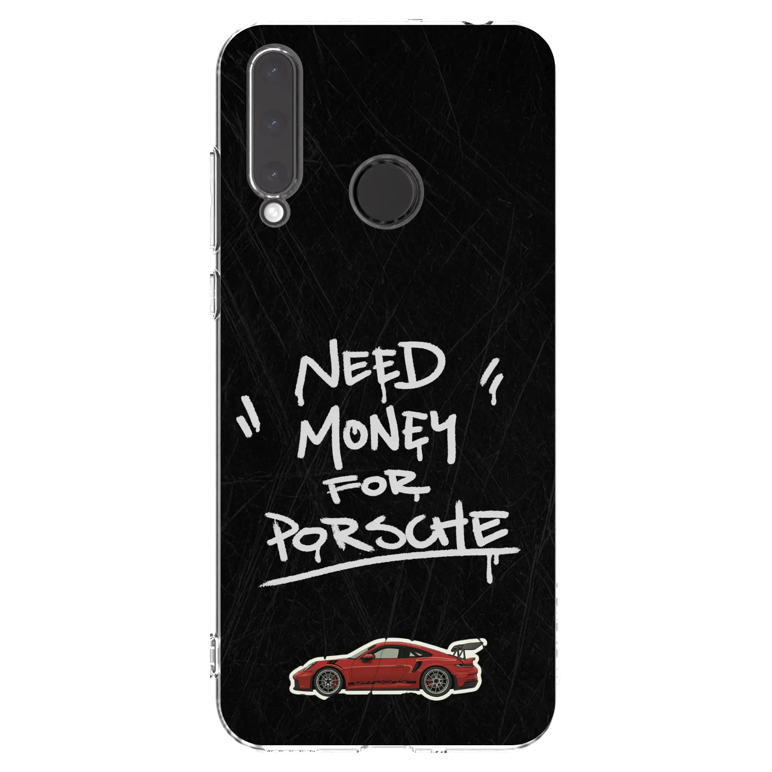 Picasee silikonski prozorni ovitek za Honor 20 Lite - Dark Racer