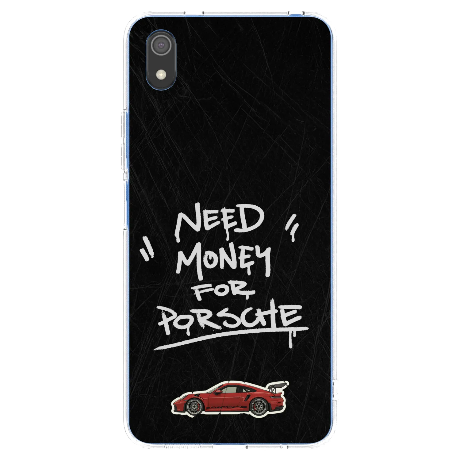 Picasee silikonski prozorni ovitek za Xiaomi Redmi 7A - Dark Racer