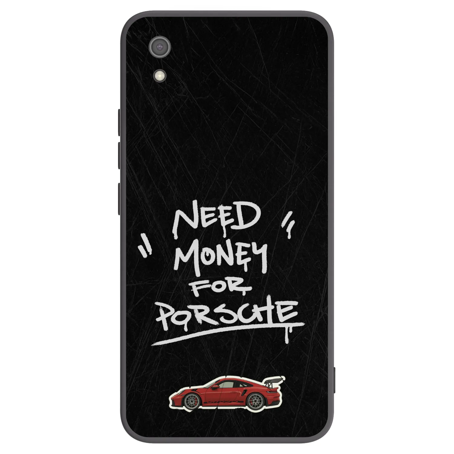 Picasee silikonski črni ovitek za Xiaomi Redmi 7A - Dark Racer