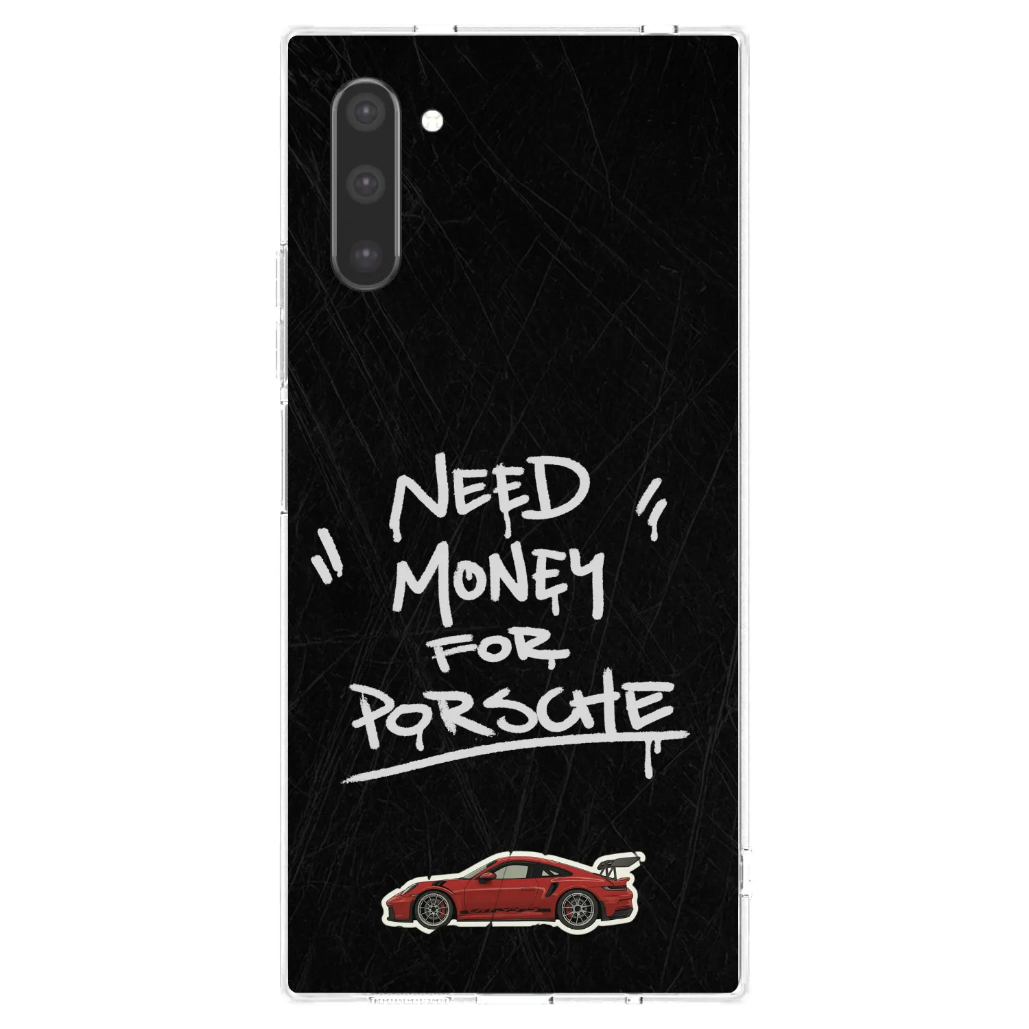 Picasee silikonski prozorni ovitek za Samsung Galaxy Note 10 N970F - Dark Racer