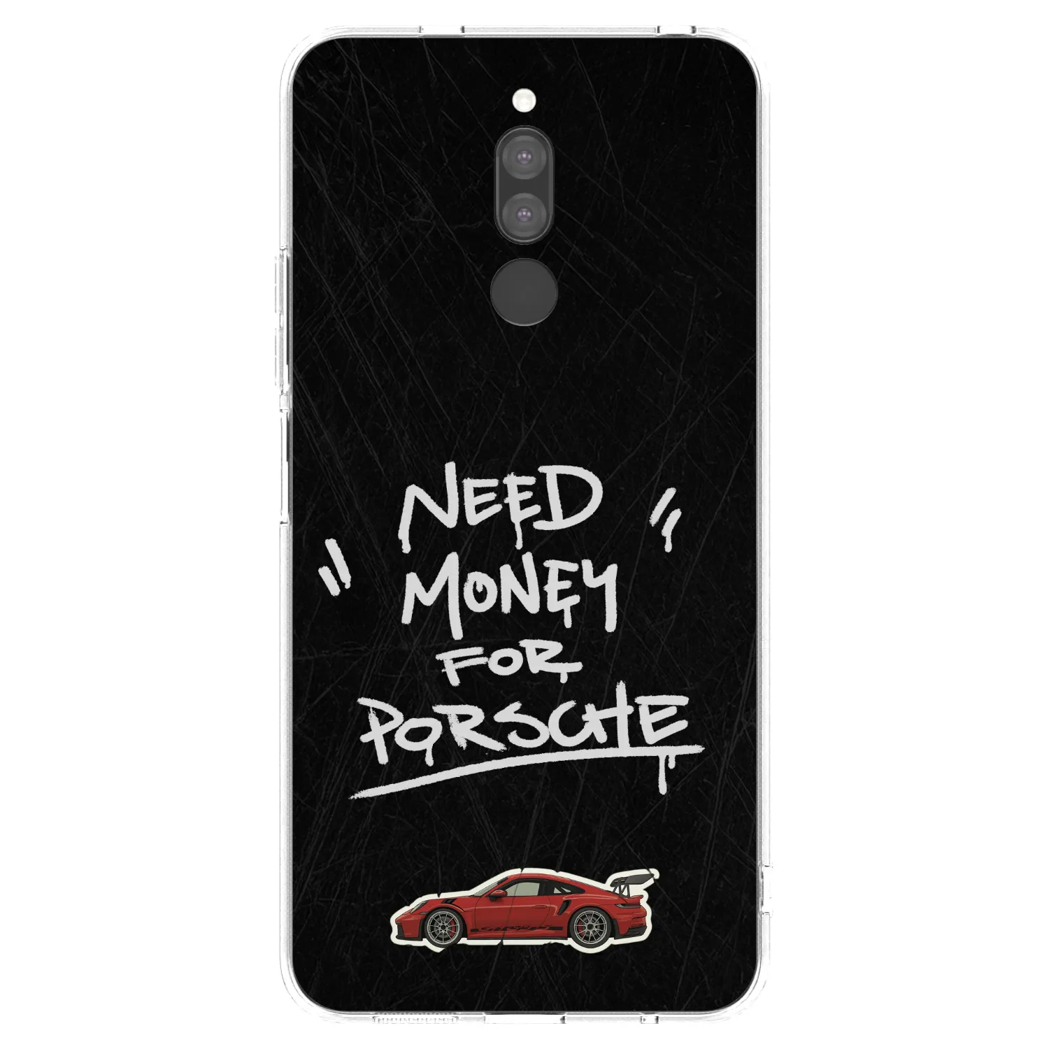 Picasee silikonski prozorni ovitek za Xiaomi Redmi 8 - Dark Racer