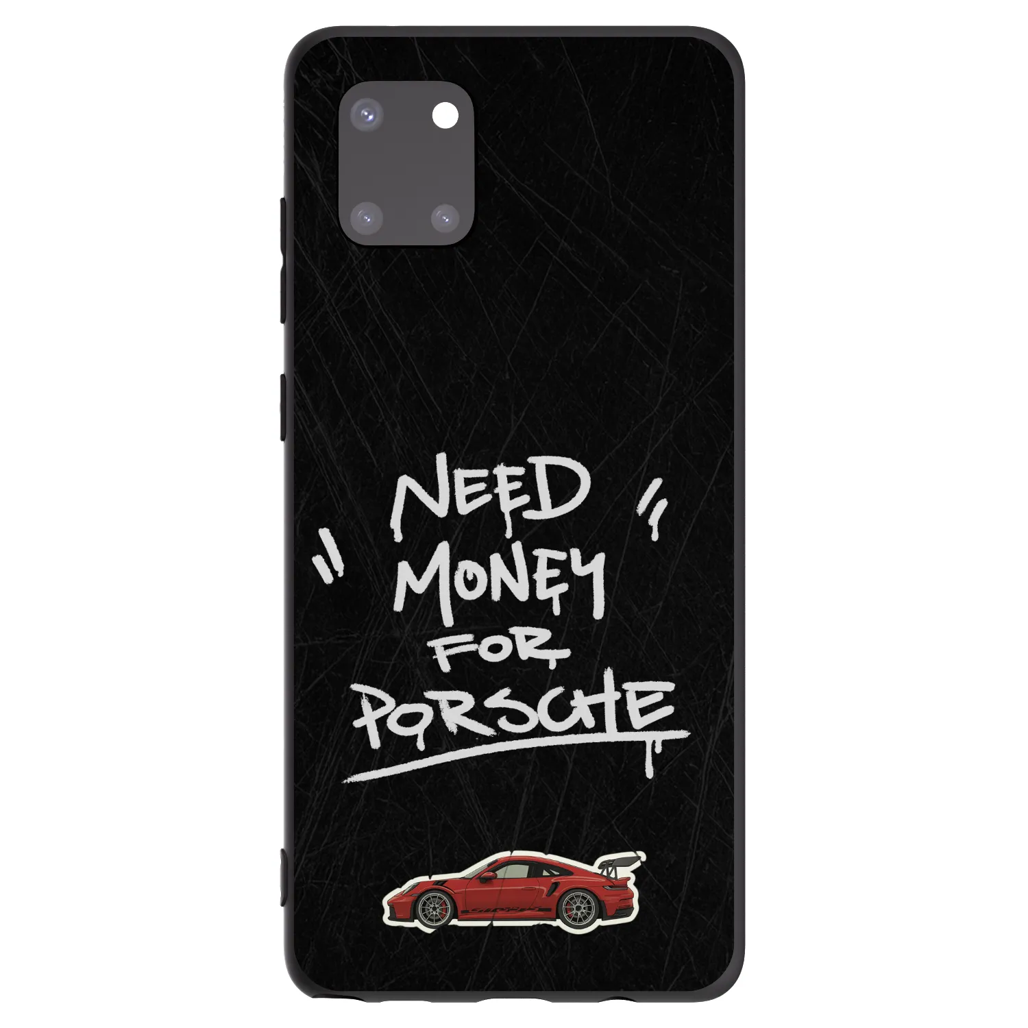 Picasee silikonski črni ovitek za Samsung Galaxy Note 10 Lite N770F - Dark Racer