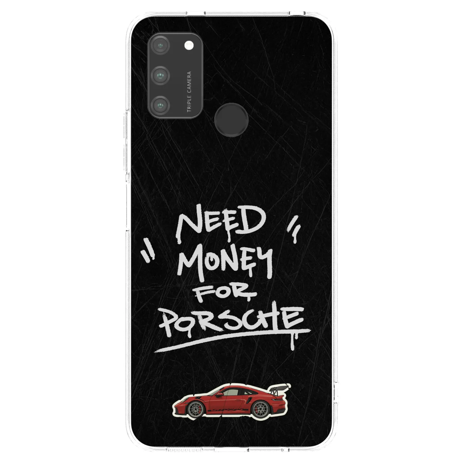 Picasee silikonski prozorni ovitek za Honor 9A - Dark Racer
