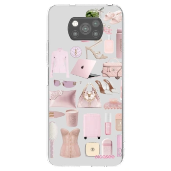Picasee silikonski črni ovitek za Xiaomi Poco X3 - Glam Babe
