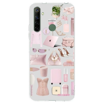 Picasee silikonski prozorni ovitek za Realme 6i - Glam Babe