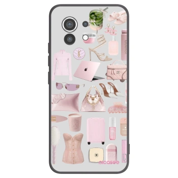 Picasee silikonski črni ovitek za Xiaomi Mi 11 - Glam Babe