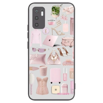 Picasee silikonski črni ovitek za Xiaomi Redmi Note 10 5G - Glam Babe
