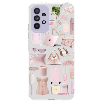 Picasee silikonski prozorni ovitek za Samsung Galaxy A32 4G SM-A325F - Glam Babe