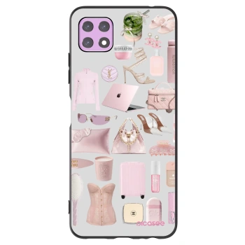 Picasee silikonski črni ovitek za Samsung Galaxy A22 A226B 5G - Glam Babe