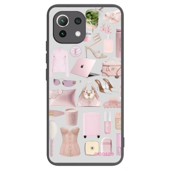 Picasee silikonski črni ovitek za Xiaomi 11 Lite 5G NE - Glam Babe