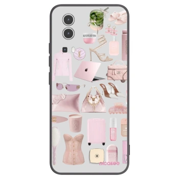 Picasee silikonski črni ovitek za Vivo Y72 5G - Glam Babe