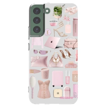 Picasee silikonski prozorni ovitek za Samsung Galaxy S22+ 5G - Glam Babe