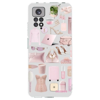 Picasee silikonski prozorni ovitek za Xiaomi Redmi Note 11S 4G - Glam Babe