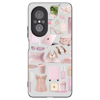 Picasee silikonski črni ovitek za Huawei Nova 9 SE - Glam Babe
