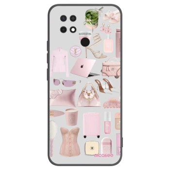 Picasee silikonski črni ovitek za Xiaomi Redmi 10C - Glam Babe