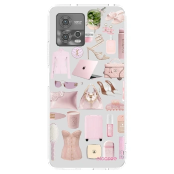 Picasee silikonski prozorni ovitek za Motorola Moto G72 - Glam Babe