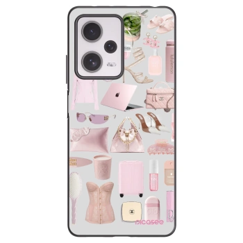 Picasee silikonski črni ovitek za Xiaomi Redmi Note 12 Pro+ 5G - Glam Babe