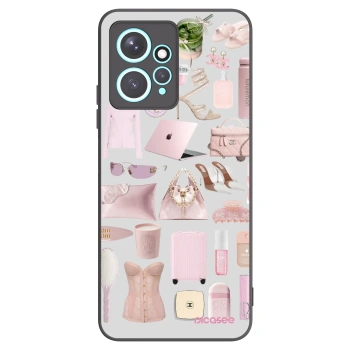 Picasee silikonski črni ovitek za Xiaomi Redmi Note 12 4G - Glam Babe