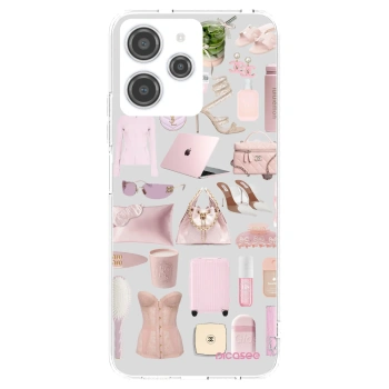 Picasee silikonski prozorni ovitek za Xiaomi Redmi 12 4G - Glam Babe