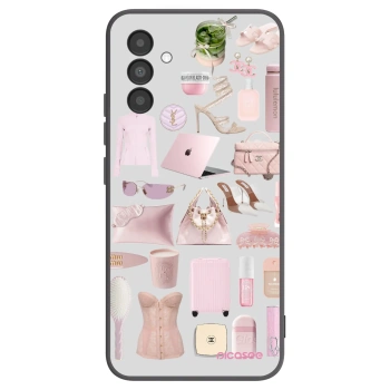 Picasee silikonski črni ovitek za Samsung Galaxy A04s A047F - Glam Babe
