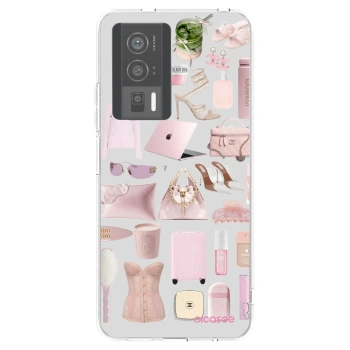 Picasee silikonski prozorni ovitek za Xiaomi Poco F5 Pro 5G - Glam Babe