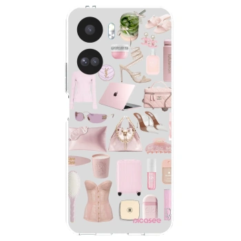 Picasee silikonski prozorni ovitek za Honor 90 Lite 5G - Glam Babe