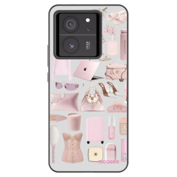 Picasee silikonski črni ovitek za Xiaomi 13T Pro - Glam Babe