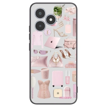 Picasee silikonski črni ovitek za Realme C53 - Glam Babe