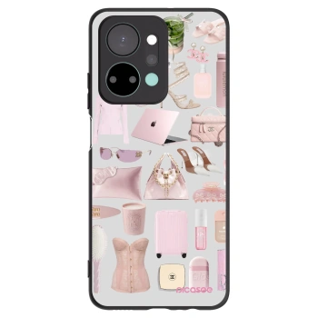 Picasee silikonski črni ovitek za Honor X7a - Glam Babe