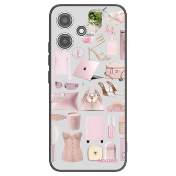 Picasee silikonski črni ovitek za Xiaomi Redmi 12 5G - Glam Babe