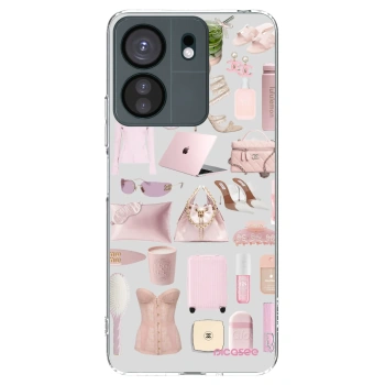 Picasee silikonski prozorni ovitek za Xiaomi Redmi 13C 4G - Glam Babe
