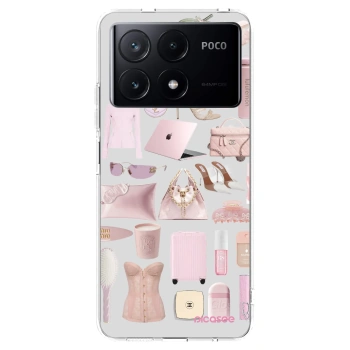 Picasee silikonski prozorni ovitek za Xiaomi Poco X6 Pro - Glam Babe